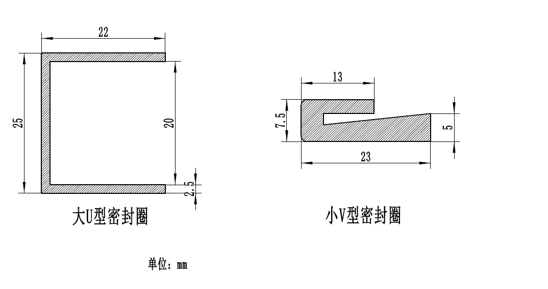 密封件技術(shù)參數(shù)